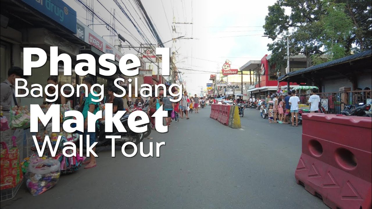 Bagong Silang Phase 1 Market Walk Tour - Caloocan City, Philippines