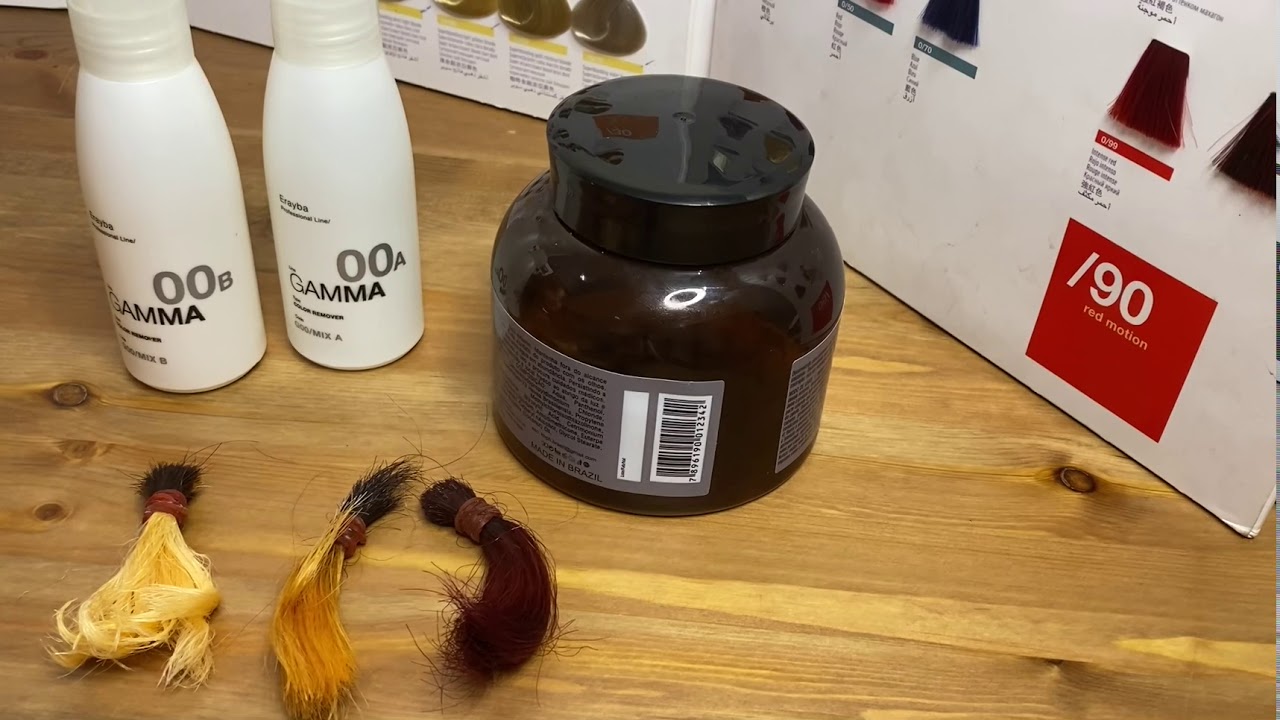 طريقة إزلة الحنا من الشعر