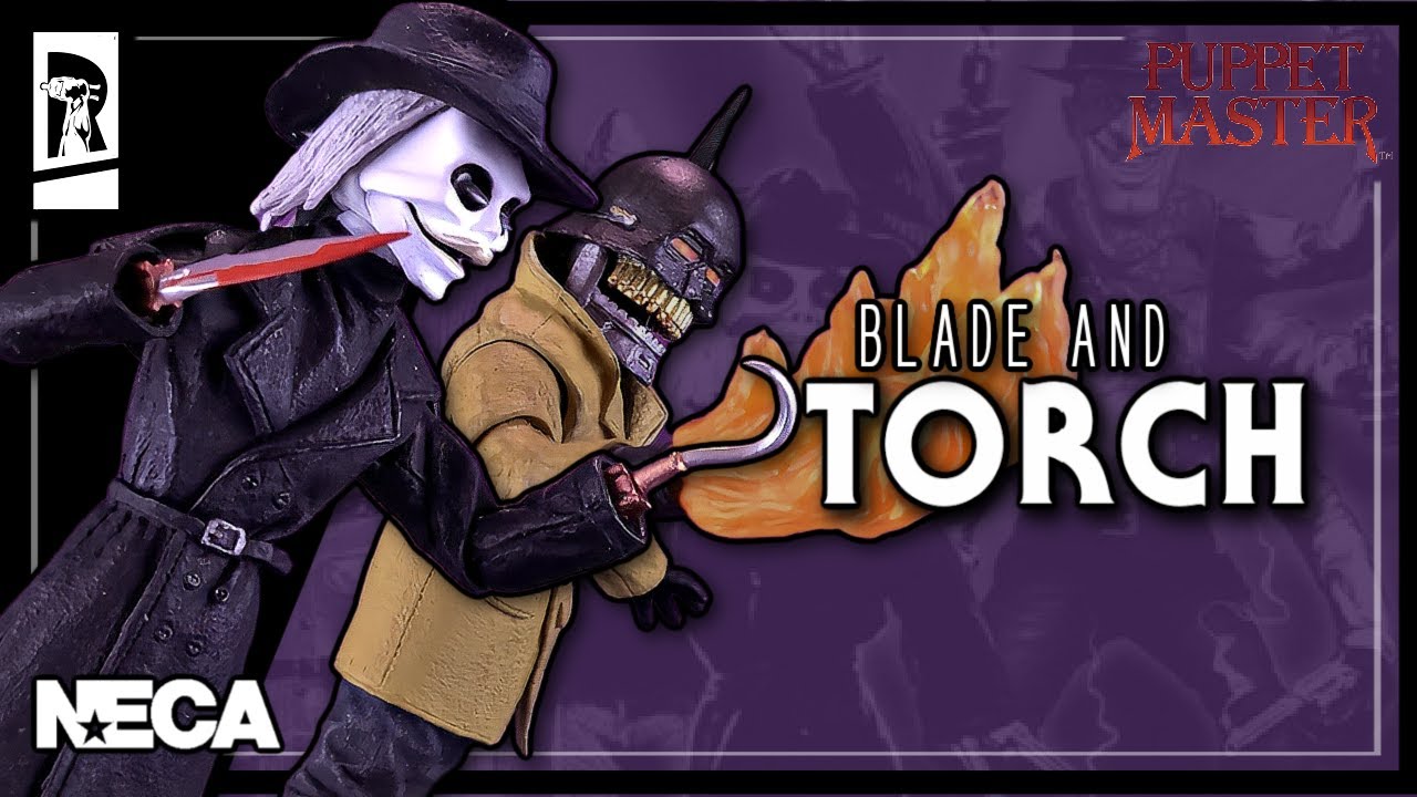 Обзор набора фигурок NECA Toys Puppet Master Blade and Torch