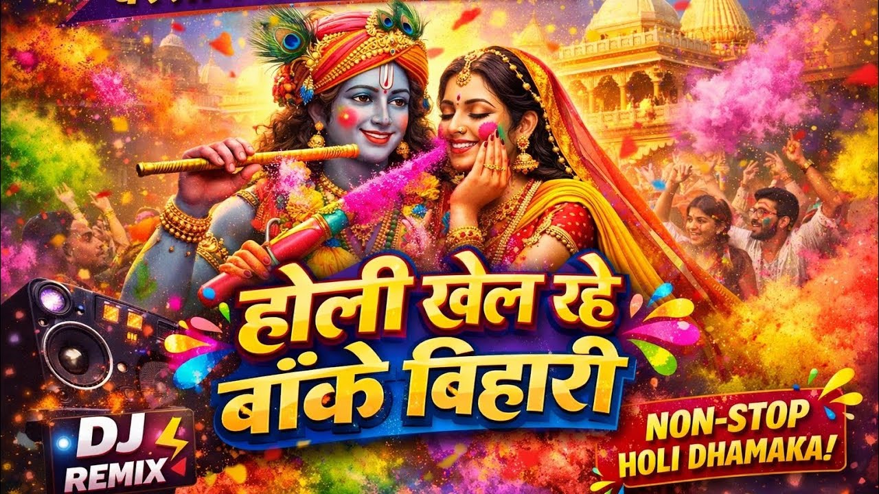 Holi Khel Rahe Banke bihari Song  |  Rang barse Full Song  | Holi Special Song | Radha Rani song