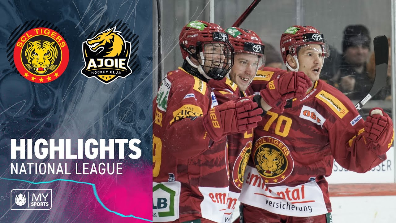 SCL Tigers vs. Ajoie 8:2 – Highlights National League