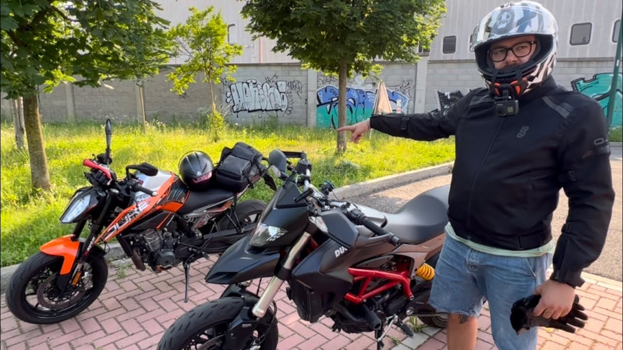 La Ducati Hypermotard 821 è un moto di m**da #duacti #hypermotard821 #ktm #duke790