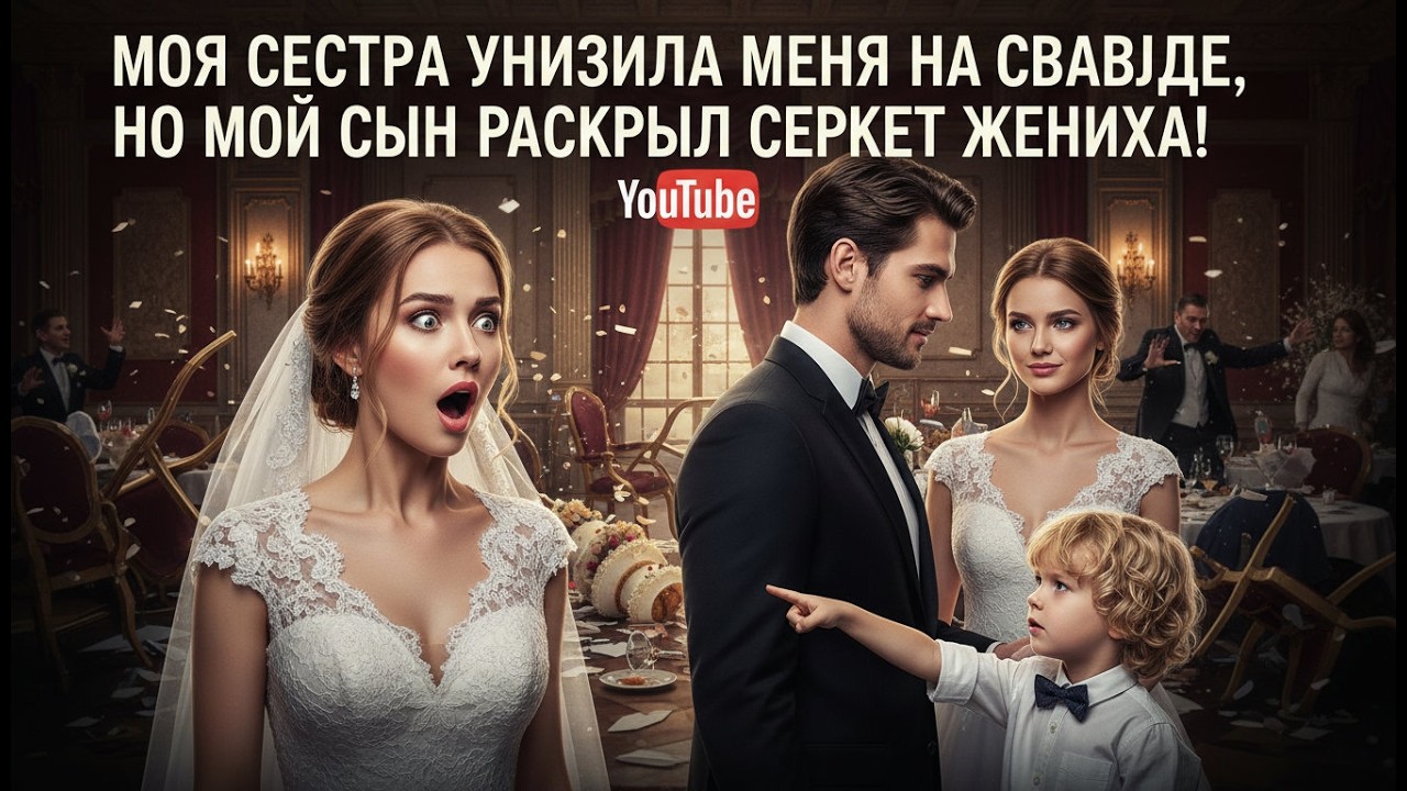 Сестра унизила на свадьбе + сын раскрыл тайну жениха!