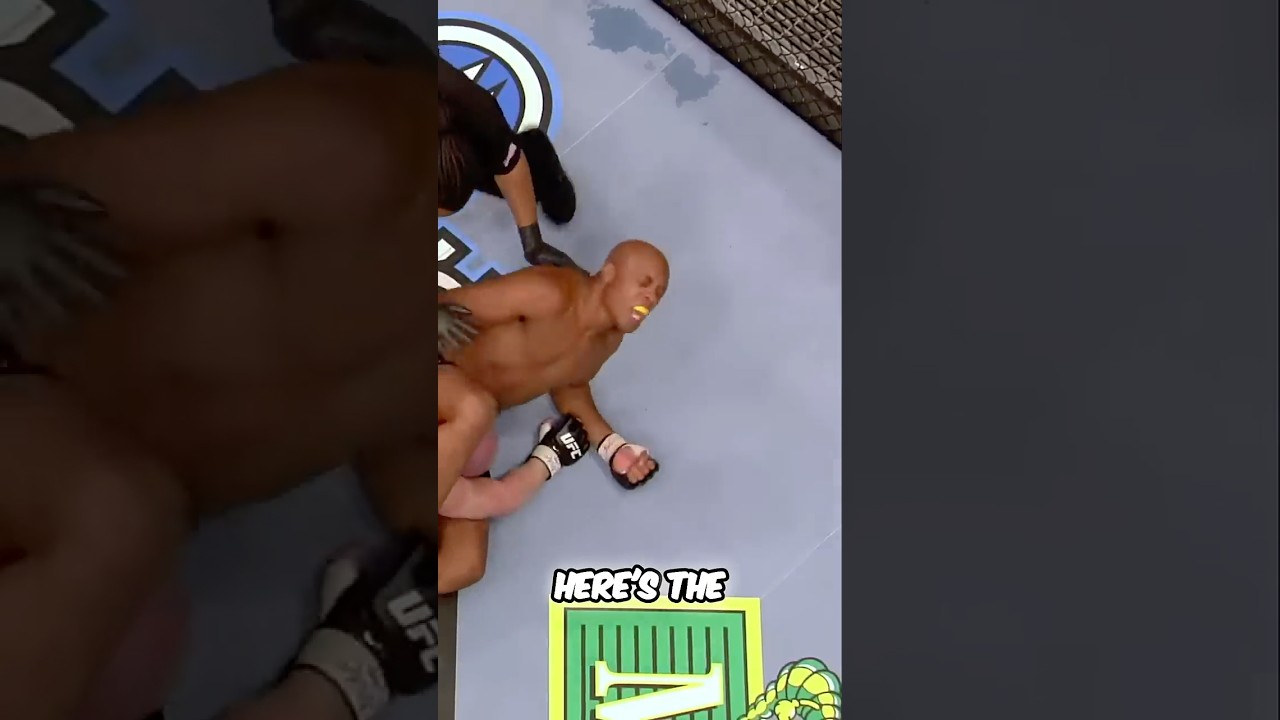 Anderson Silva TAP OUT! Brutal Leg Lock Finish