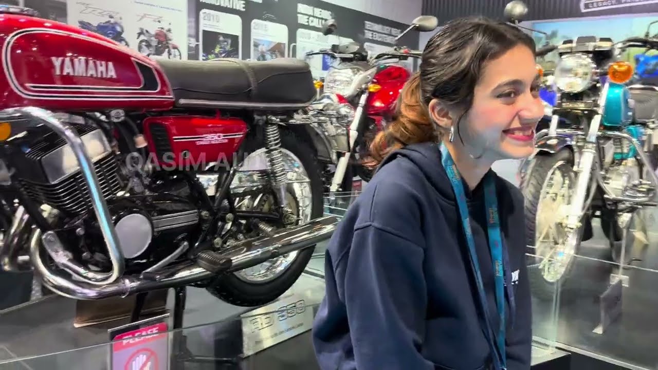 Yamaha Rx 100 Launch | AutoExpo 2025 Delhi | Qasim auto