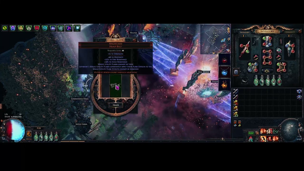Path of Exile 3.18 - Mageblood Acquired! -  Armor Aura Stacker