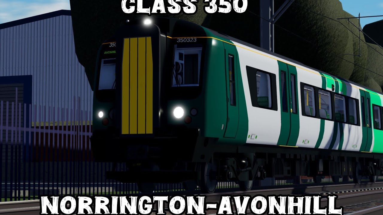 Class 350 | Norrington to Avonhill | British Railways Roblox
