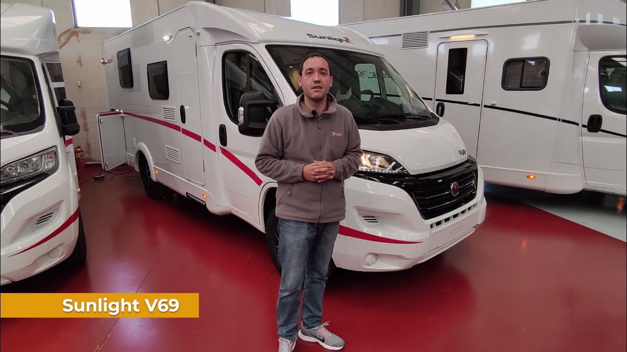 2021 Sunlight V69 (ANÁLISIS EN PROFUNDIDAD) Perfilada para 4 personas - CARVANAS SANGAR