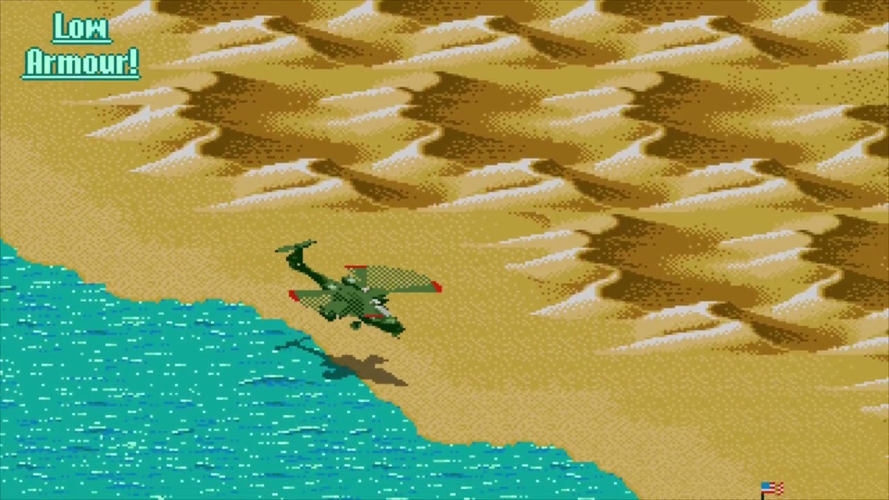 Amiga Playthrough: Desert Strike - Return To The Gulf (cz. 2 - Scud Buster)