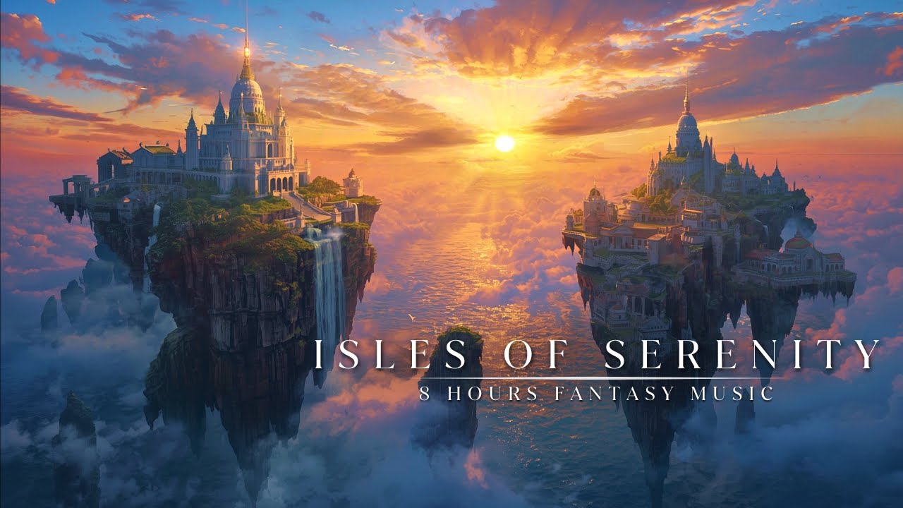 Isles of Serenity | 8 Hours Fantasy Sleep Music for Deep Rest & Relaxation