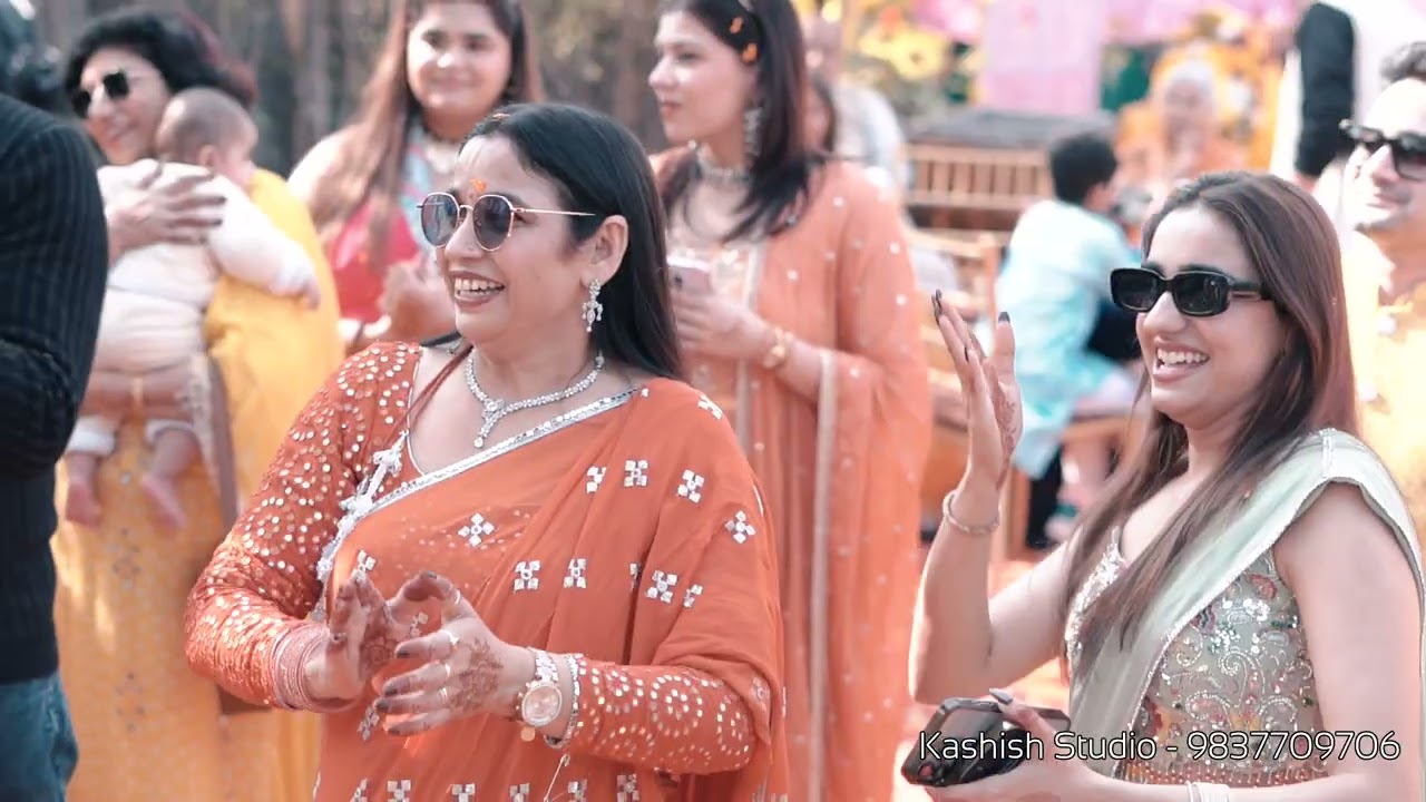 Mumukshu balyan with kanika rathi #Haldi Ceremony 