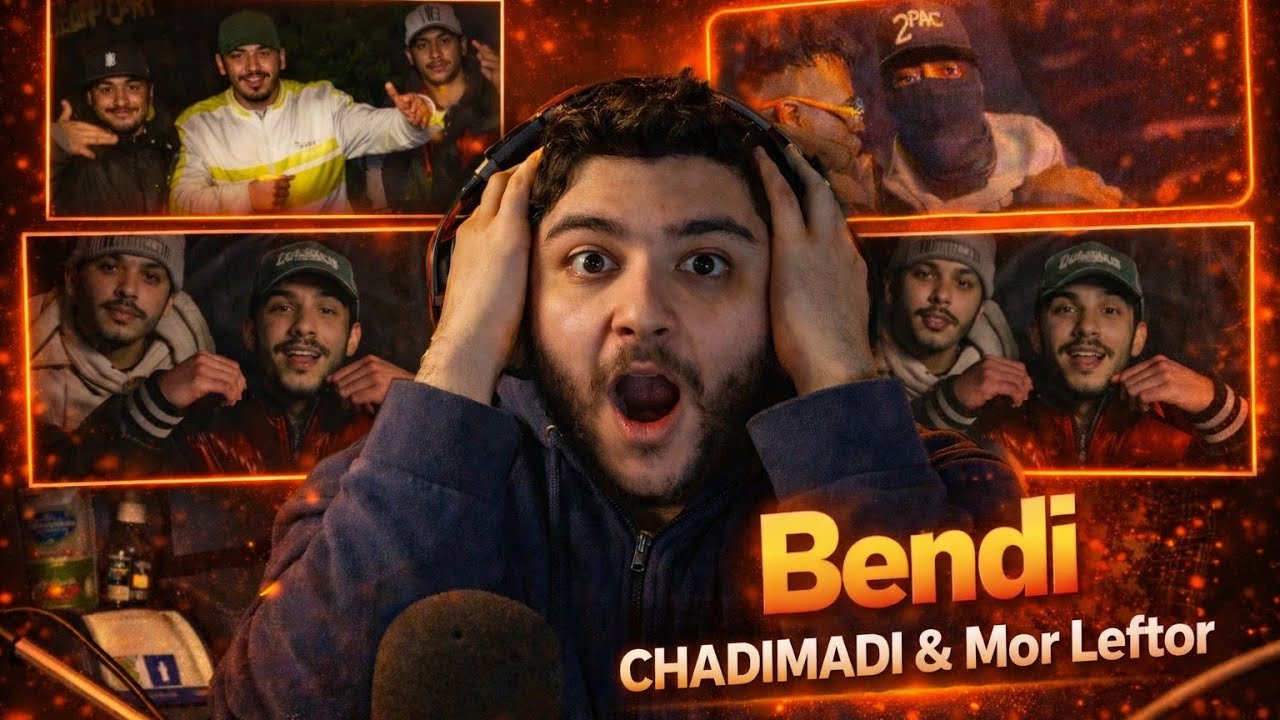 Bendiski - Mor Leftor & CHADIMADI (إكتشاف السيد هذاا) FIRST REACTION 😱🔥😱