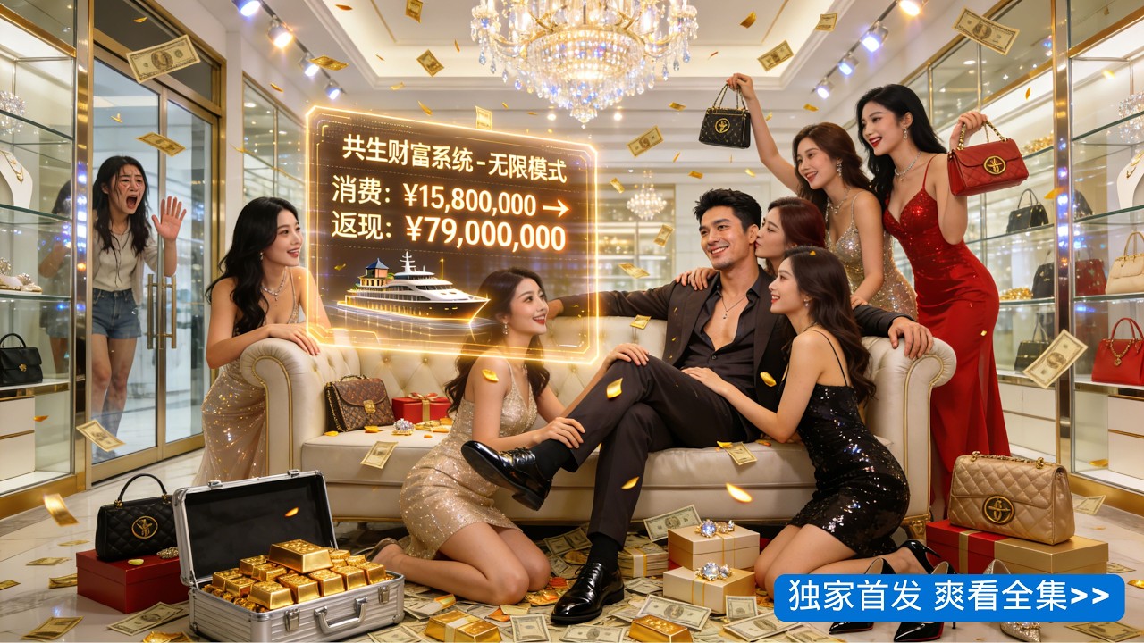 被前女友綠了後，我綁定了奇葩系統：給別人的老婆花錢，就能暴富。我給嫂子轉賬，帶人妻購物，返現拿到手軟。直到我給七個美女狂買百萬名包打臉前女友時，越花錢越多。前女友笑我撿破爛，我反手用鈔能力讓她高攀不起