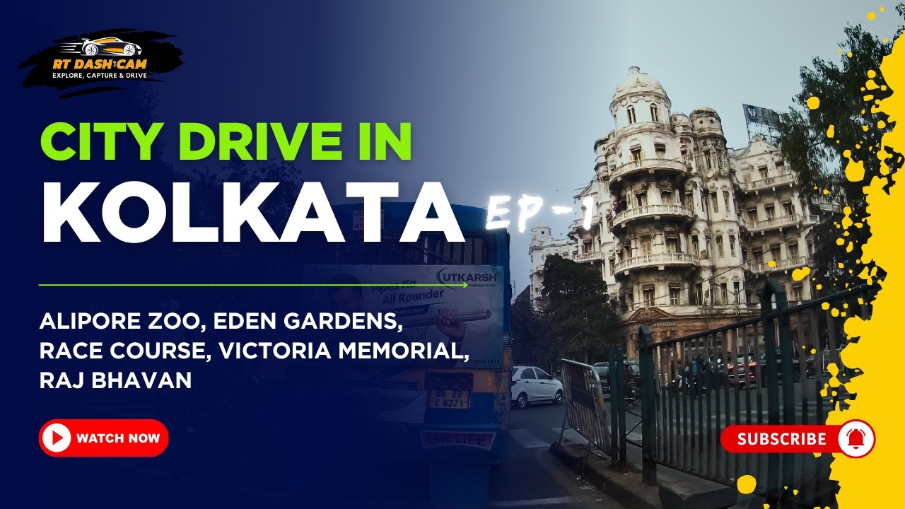 Kolkata's BEST City Drive Route Alipore Zoo vs Other Landmarks