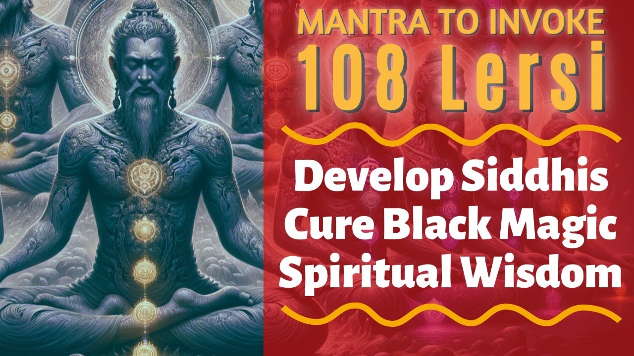 Invoke 108 Lersi, Dispel Dark Forces and Develop Siddhis. Be Protected By 108 Lersi Energies.