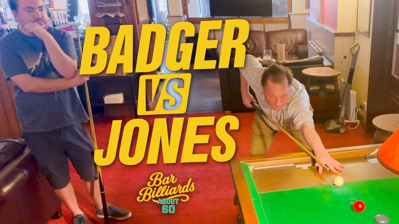 Badger vs Jones - Inter-County 4-Pin Bar Billiards Tournament 2025