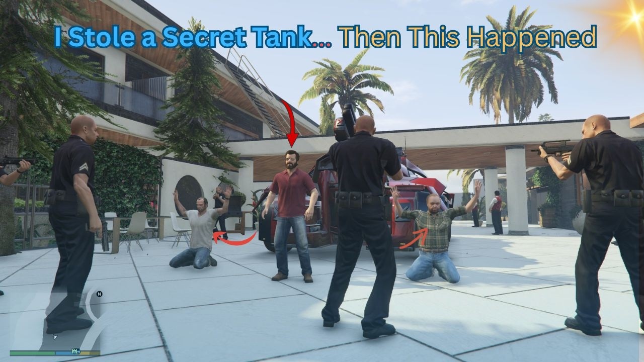 I Stole a Secret Tank...Then This Happened || Epiosde 3 || #TankHeist #PoliceRaid #HeistGoneWrong