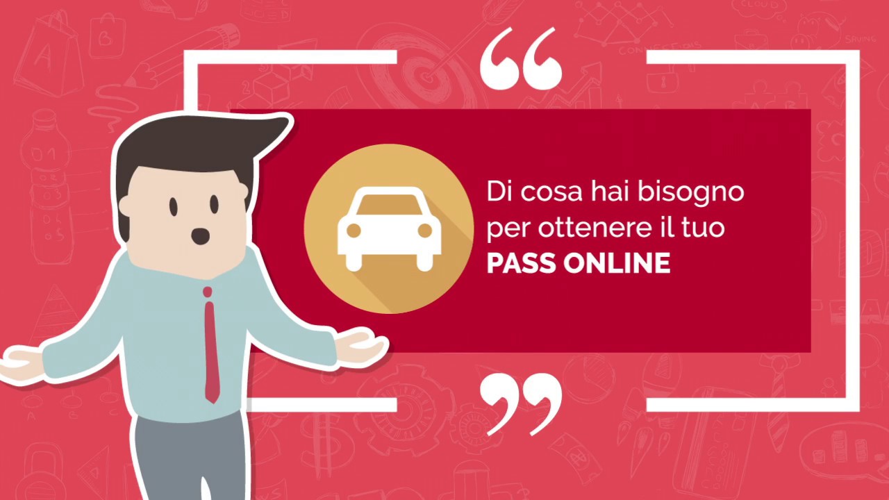 Pass online sosta per residenti con veicolo di propriet&agrave;