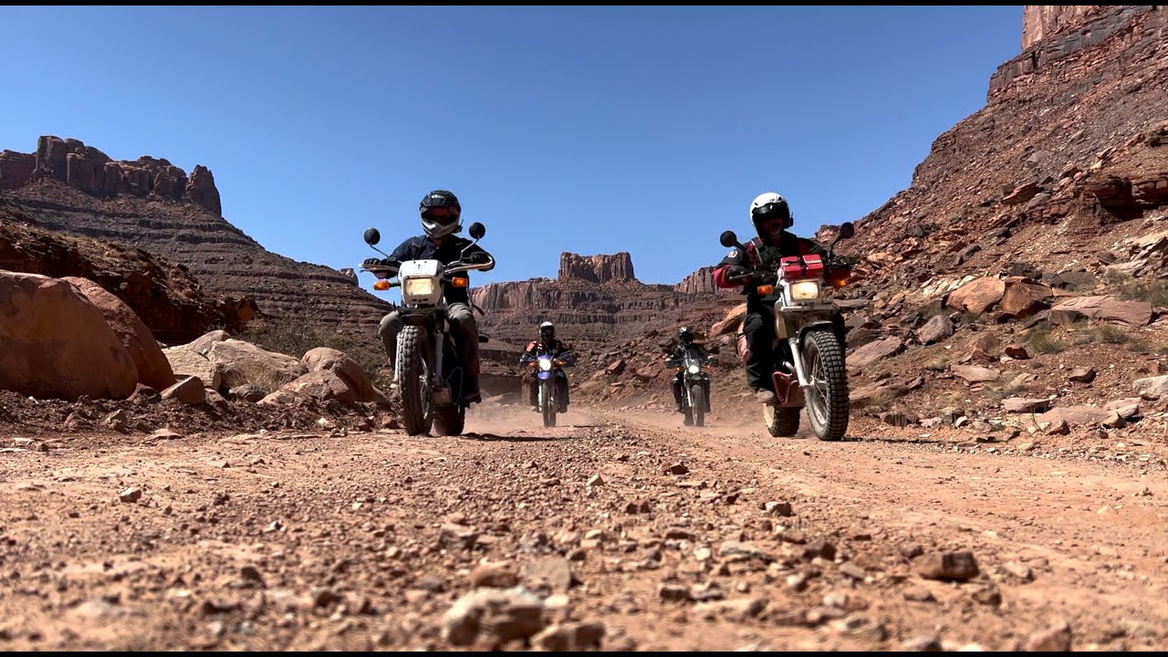 TW200 Trip Moab 2022
