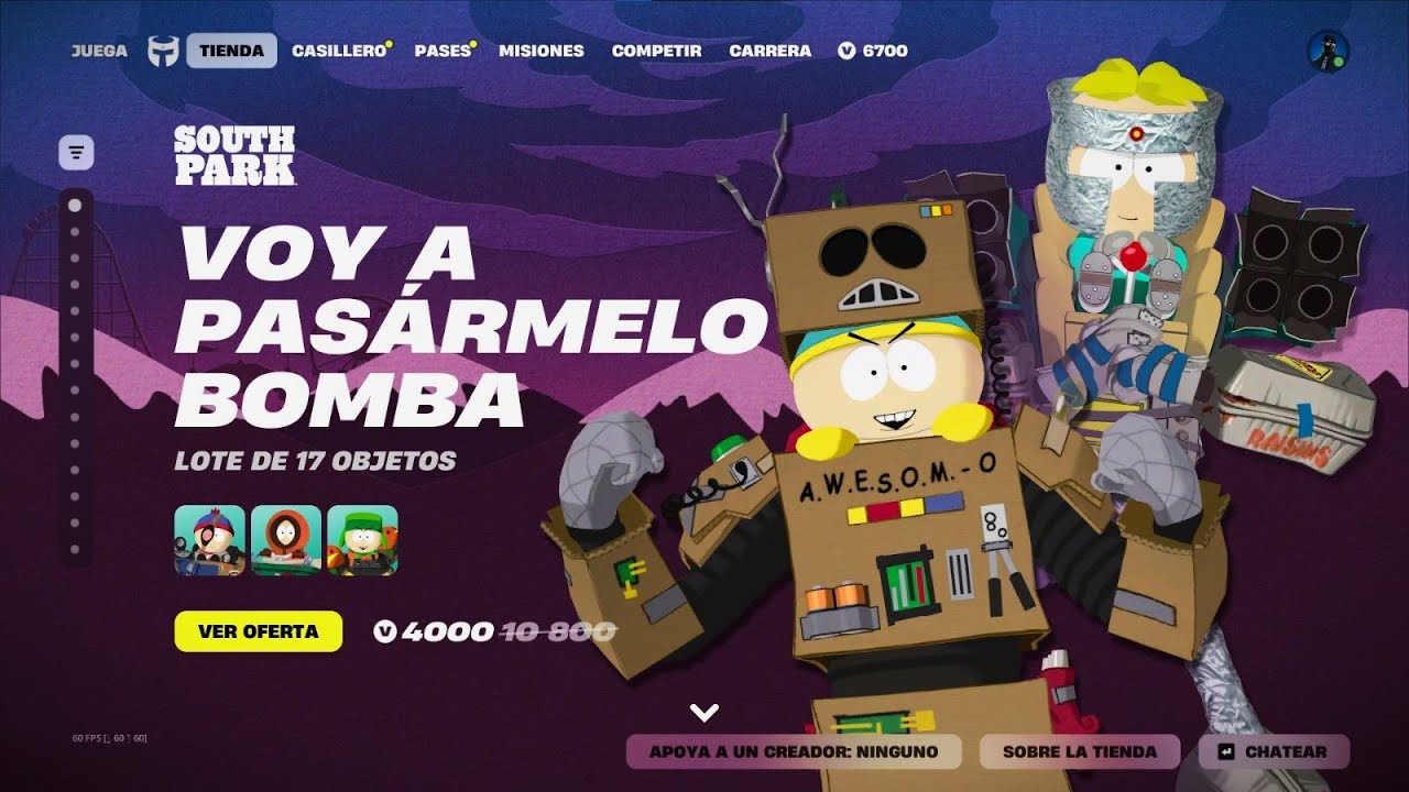 ⚡SOUTH PARK x FORTNITE 09/01/2026⚡ | Tienda de Fortnite 09 de Enero | 🌟TIENDA DE FORTNITE🌟