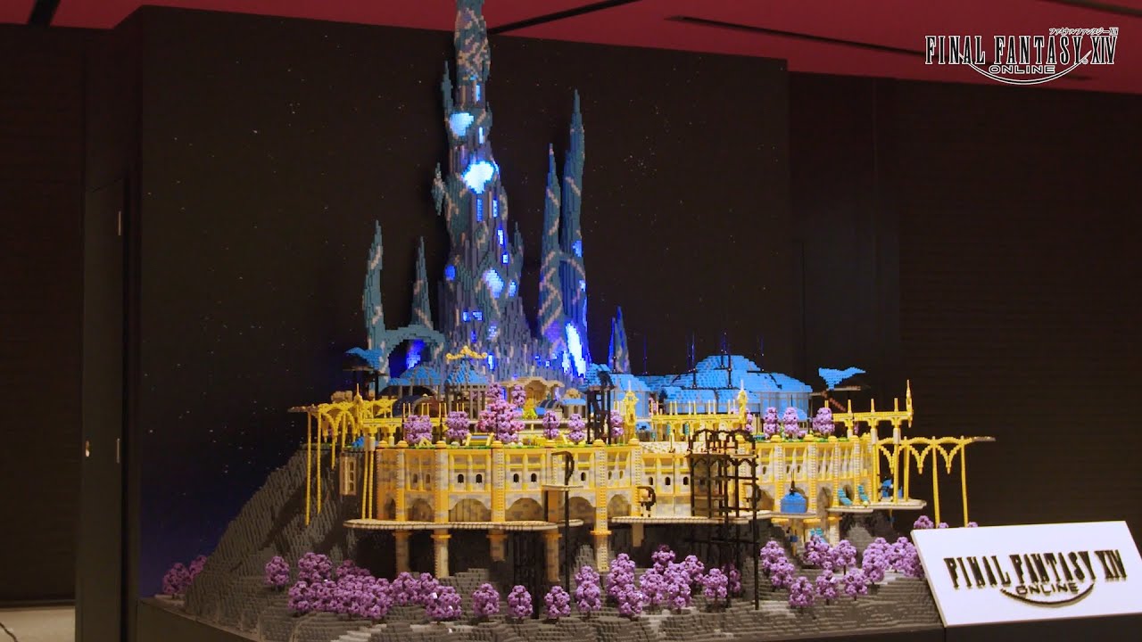 FINAL FANTASY XIV Art Exhibition- Crystarium Block City