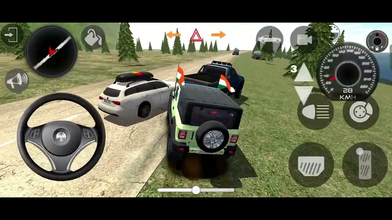 Desi Car Driving Simulator – Indian Traffic Challenge 🚦🔥
