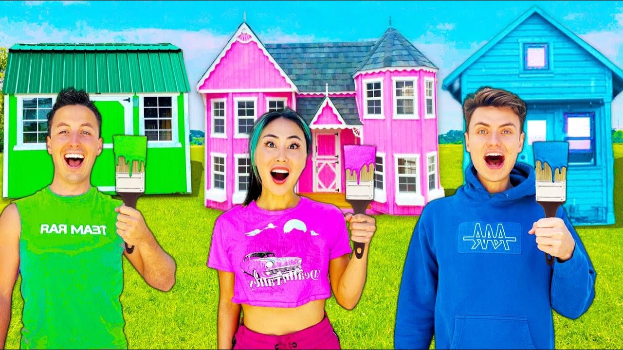 One Color Tiny Home Challenge!!