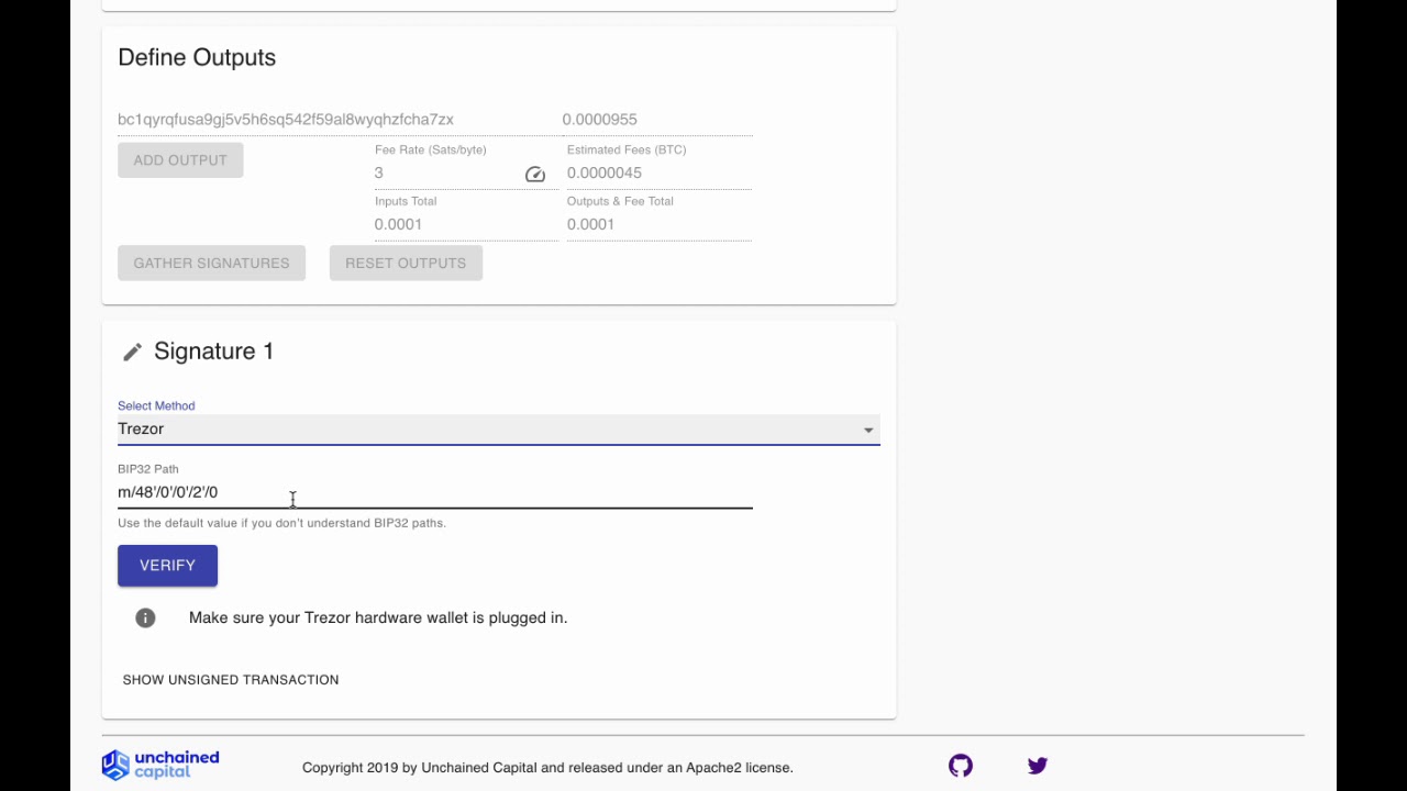 Caravan Sign and Broadcast Transaction