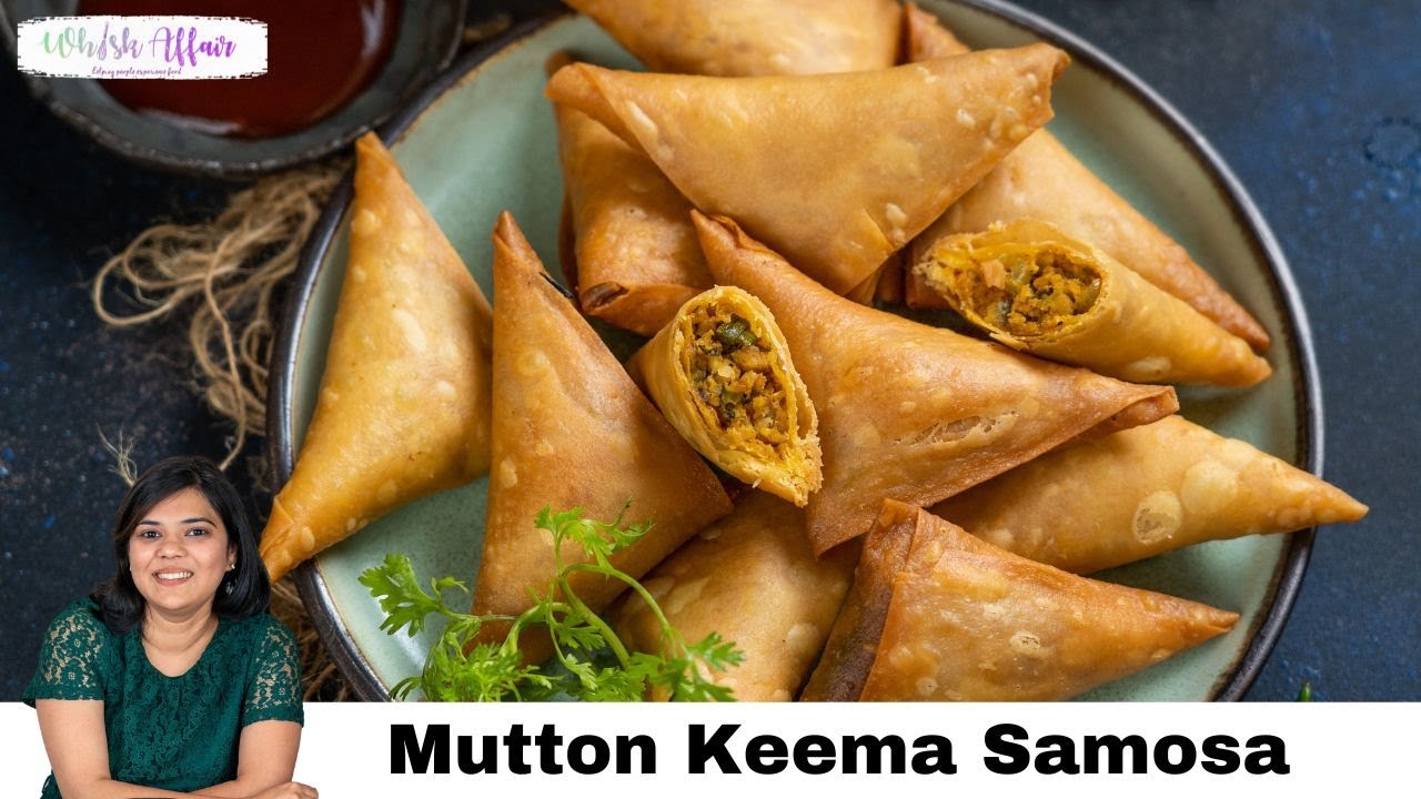 Mutton Keema Samosa Recipe
