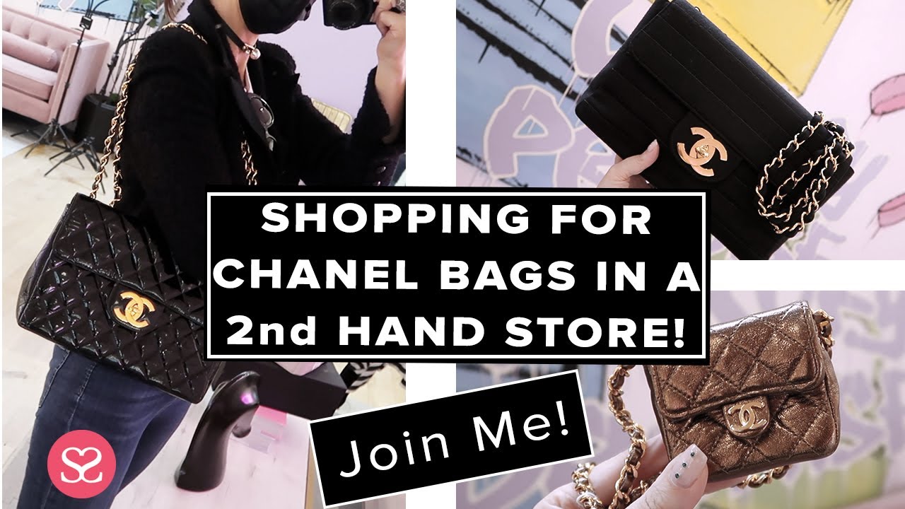 I WENT SHOPPING FOR CHANEL BAGS IN A SECOND HAND STORE!