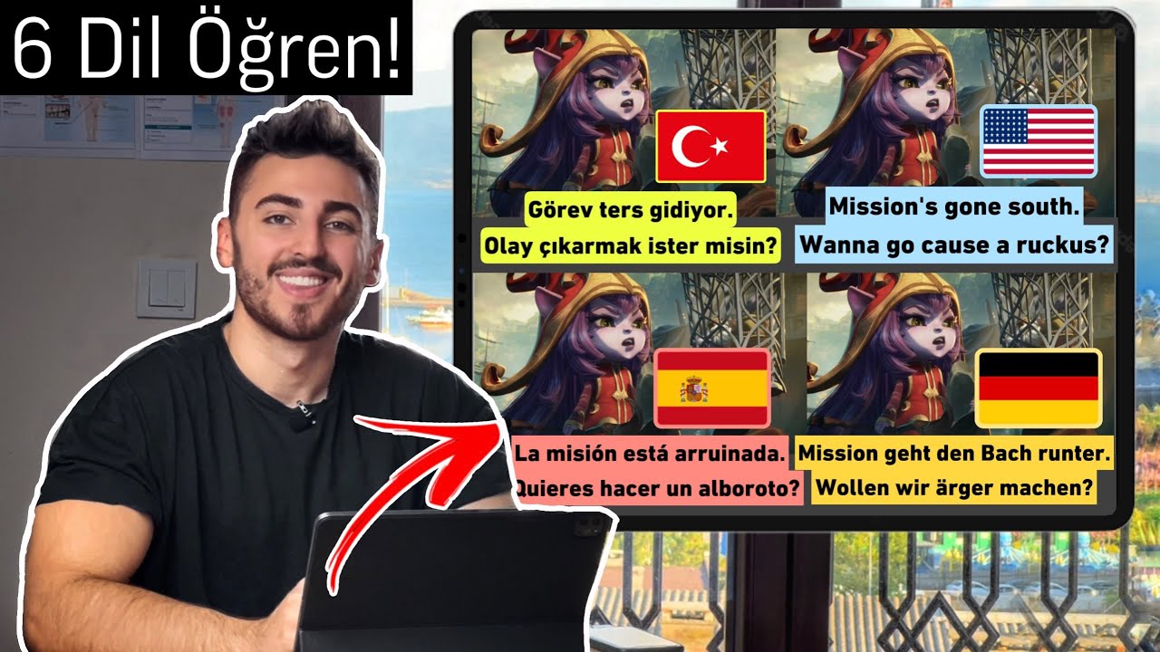 Aynı Anda Nasıl 6 DİL &Ouml;ğreniyorum? |&nbsp;BerkMD