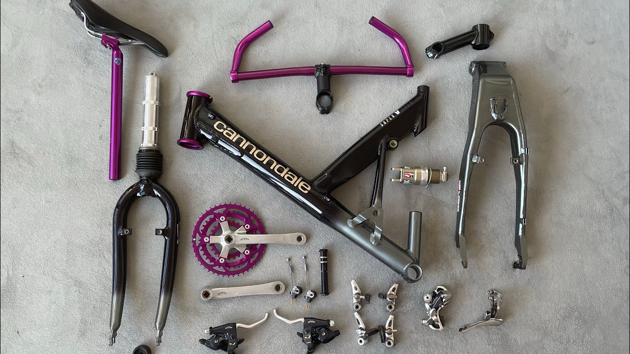 1993 Cannondale Super V 3000 Dream Bike Build