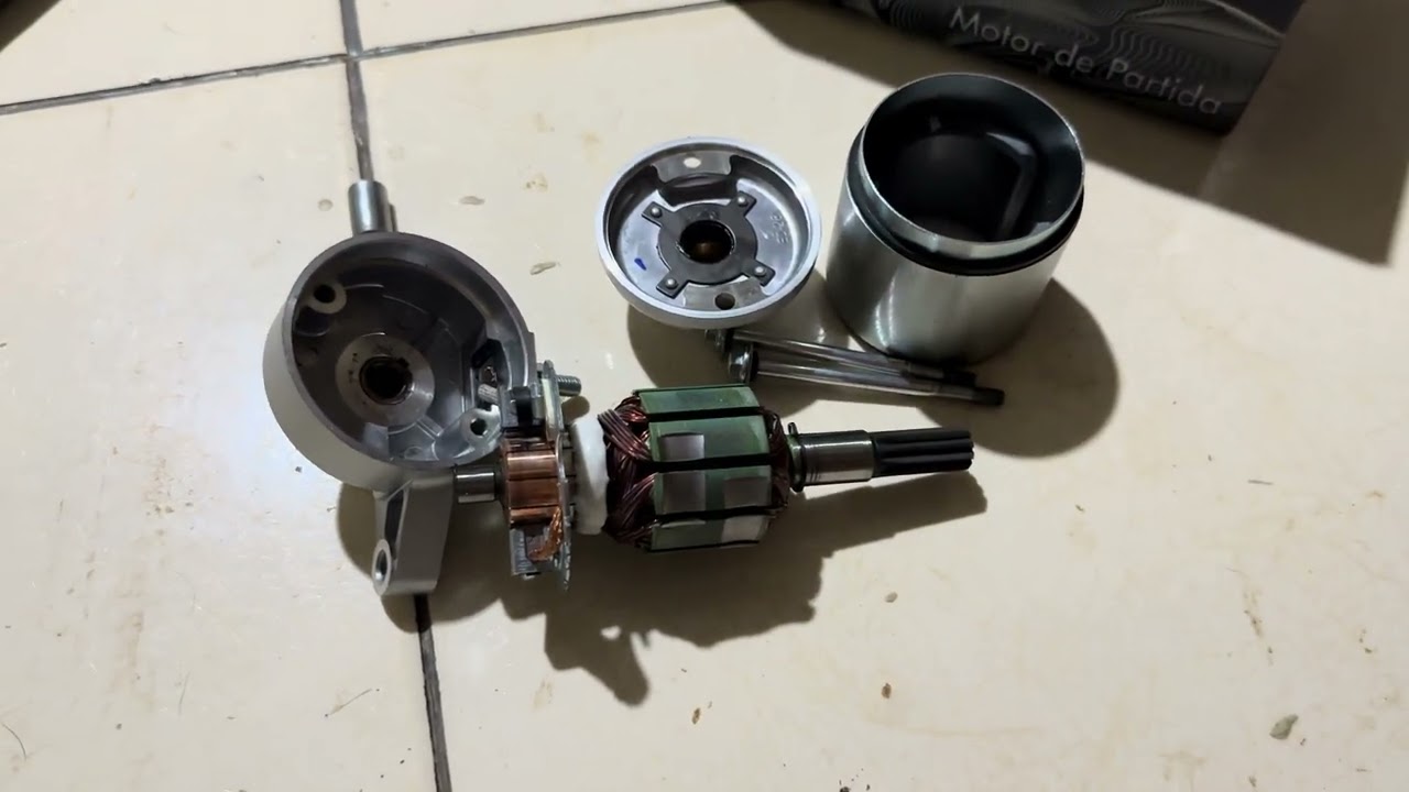 Motor de partida foguetinho para titan 150