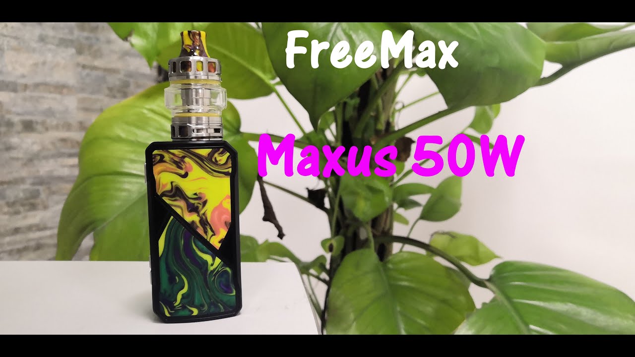 First look! FreeMax Maxus 50W Kit | Sourcemore