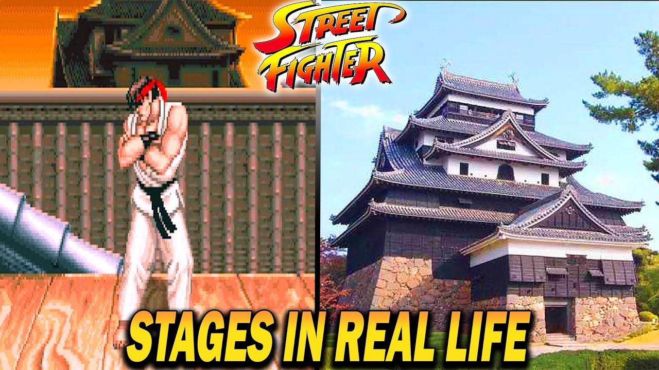 STREET FIGHTER ORIGINAL STAGES IN REAL LIFE