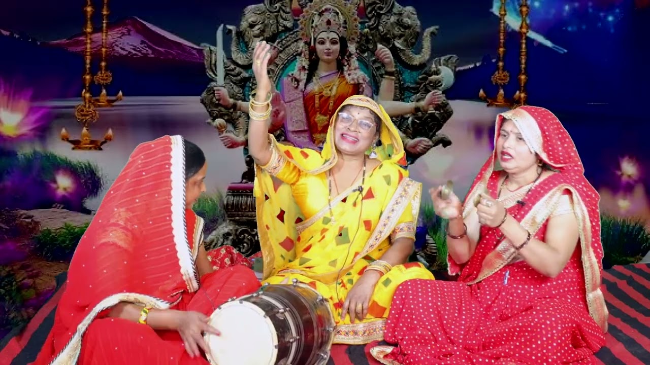 ✨😍इतना प्यारा लांगुरिया गीत नहीं सुना होगा💯🌷लांगुरिया पैदल करोली में तो जाउंगी🌹💝नवरात्री भजन