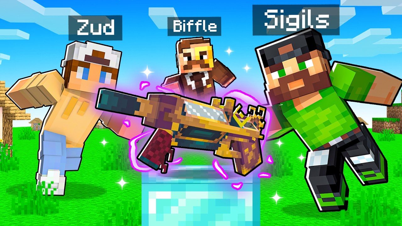 Upgraded Guns Base War in Minecraft