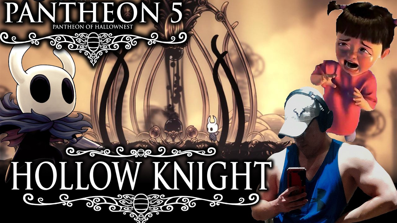 Hollow Knight - PANTEON 5 - 3D Artista Mamado