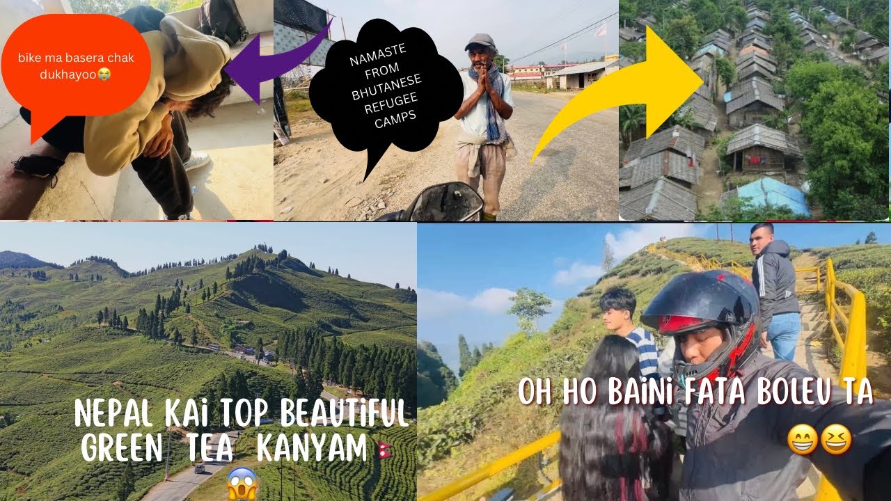 Aesto vaye x😨टिमाई सरनाथि कयाम्प झापा  Bhutanese refugee camps in Nepal 😱Nepal ramro ani hami nepali