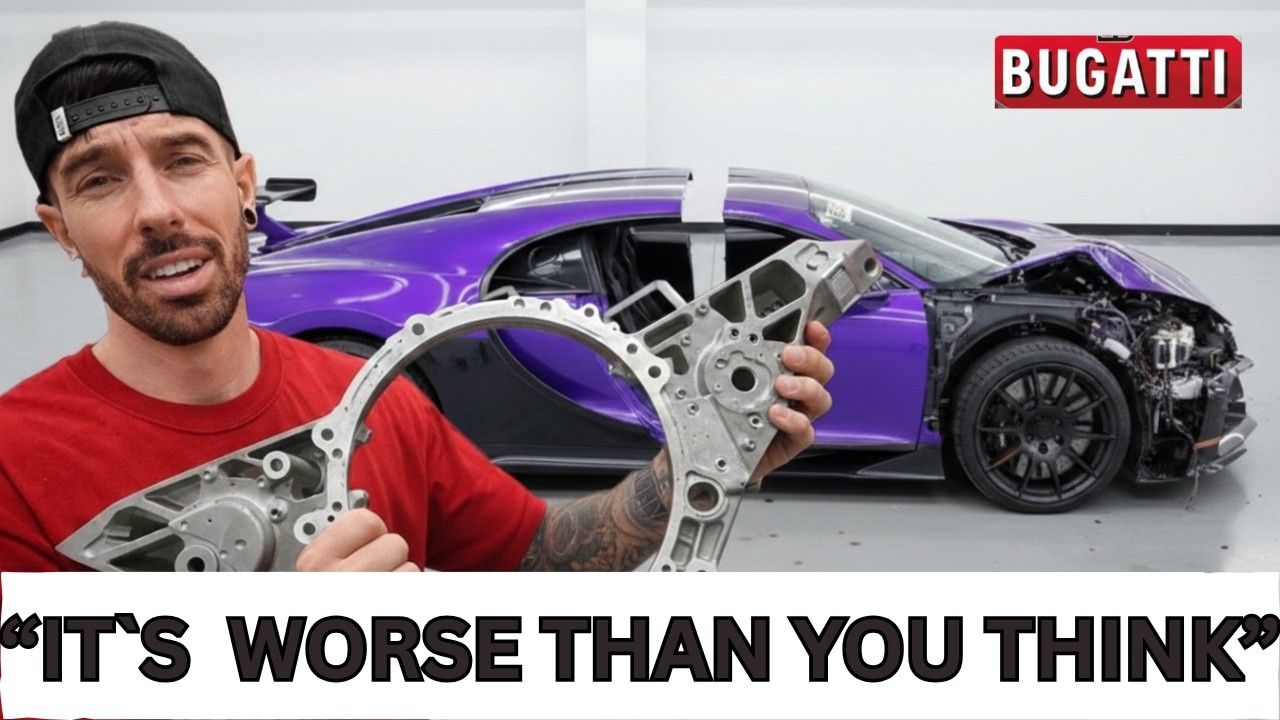 BRITISH YOUTUBER, Mat Armstrong Just Exposed What Bugatti Was Hiding — The Gearbox Bracket Failure