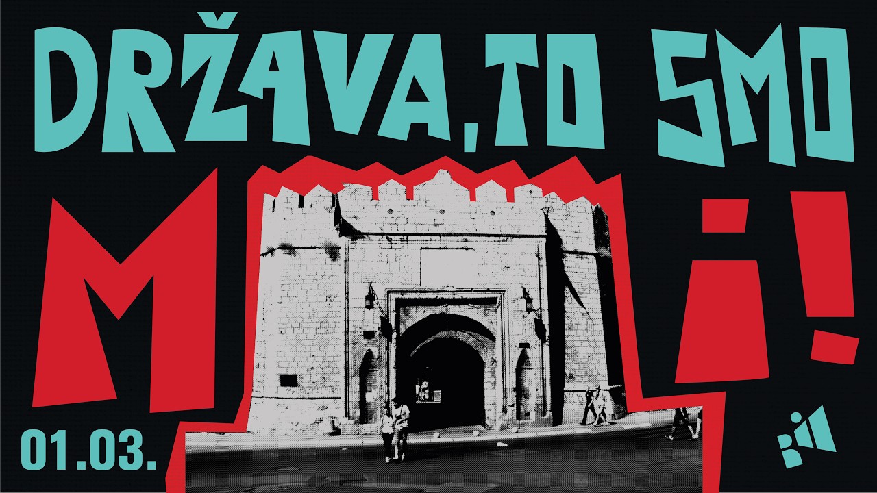 PROTEST U NIŠU „DRŽAVA, TO SMO MI” [STUDENTSKI PRENOS]