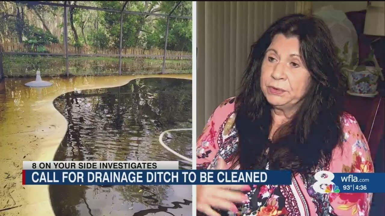 Flooded Twice — Homeowner Blames Neglected Ditch Near School