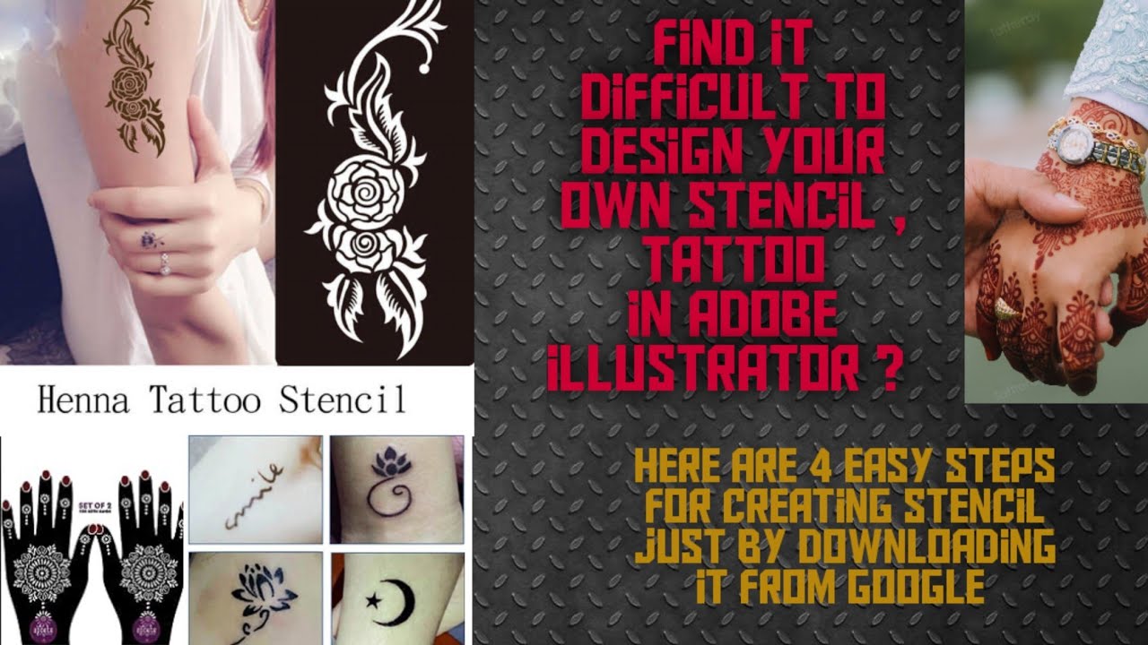 How to create stencils for cricut | detailed step by step tutorial of designing stencil from photo