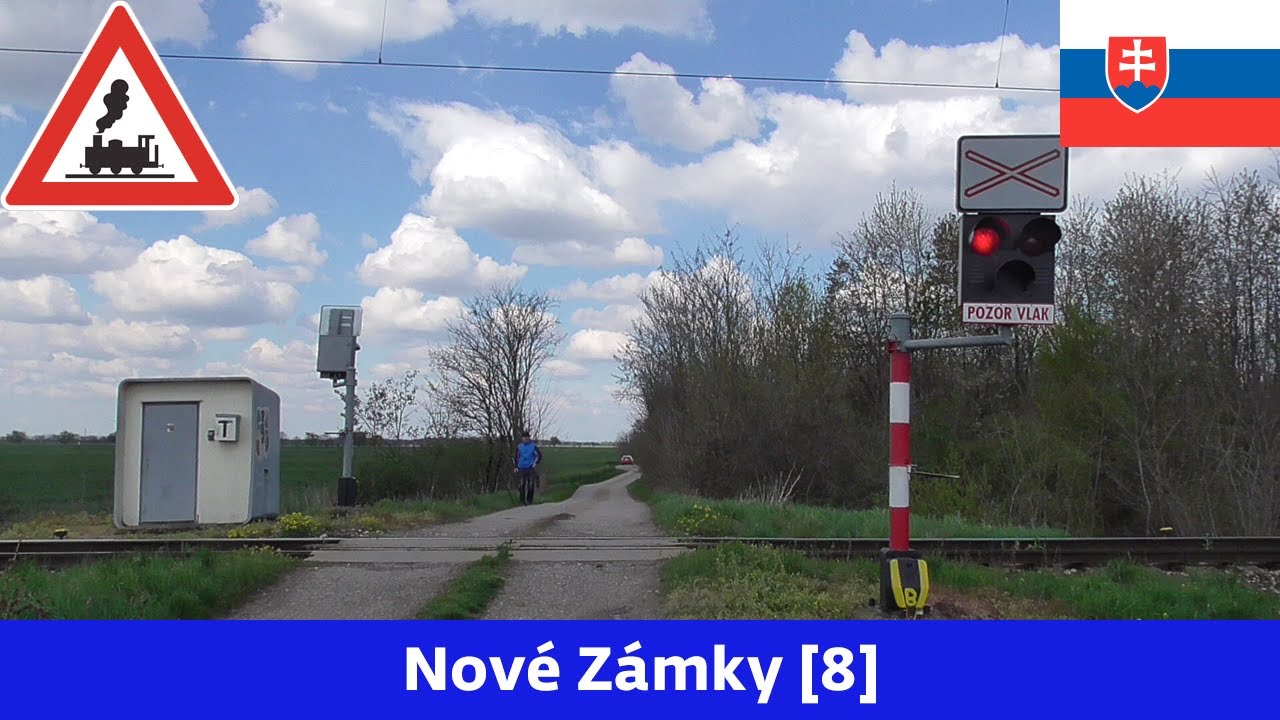 Železniční přejezd/Železničné priecestie Nové Zámky [8] (SK) - 18.4.2022