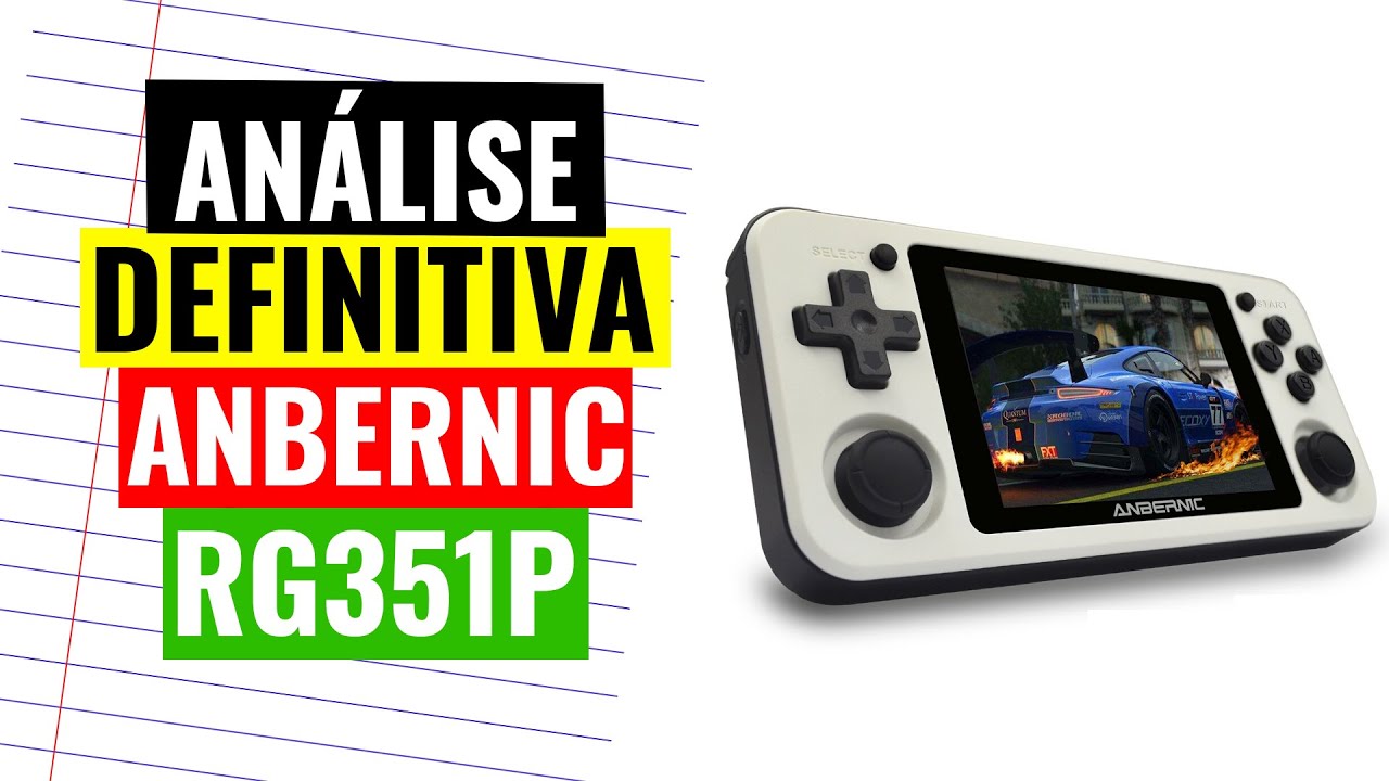 Anbernic RG351P: Análise Definitiva e Detalhada! Capaz de emular até PSP! Retro Arch! PT-BR