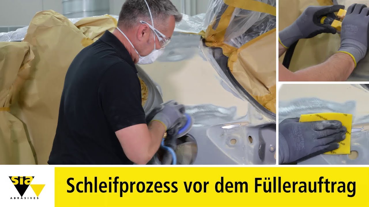 Schleifprozess vor dem F&uuml;llerauftrag (Teil 1)