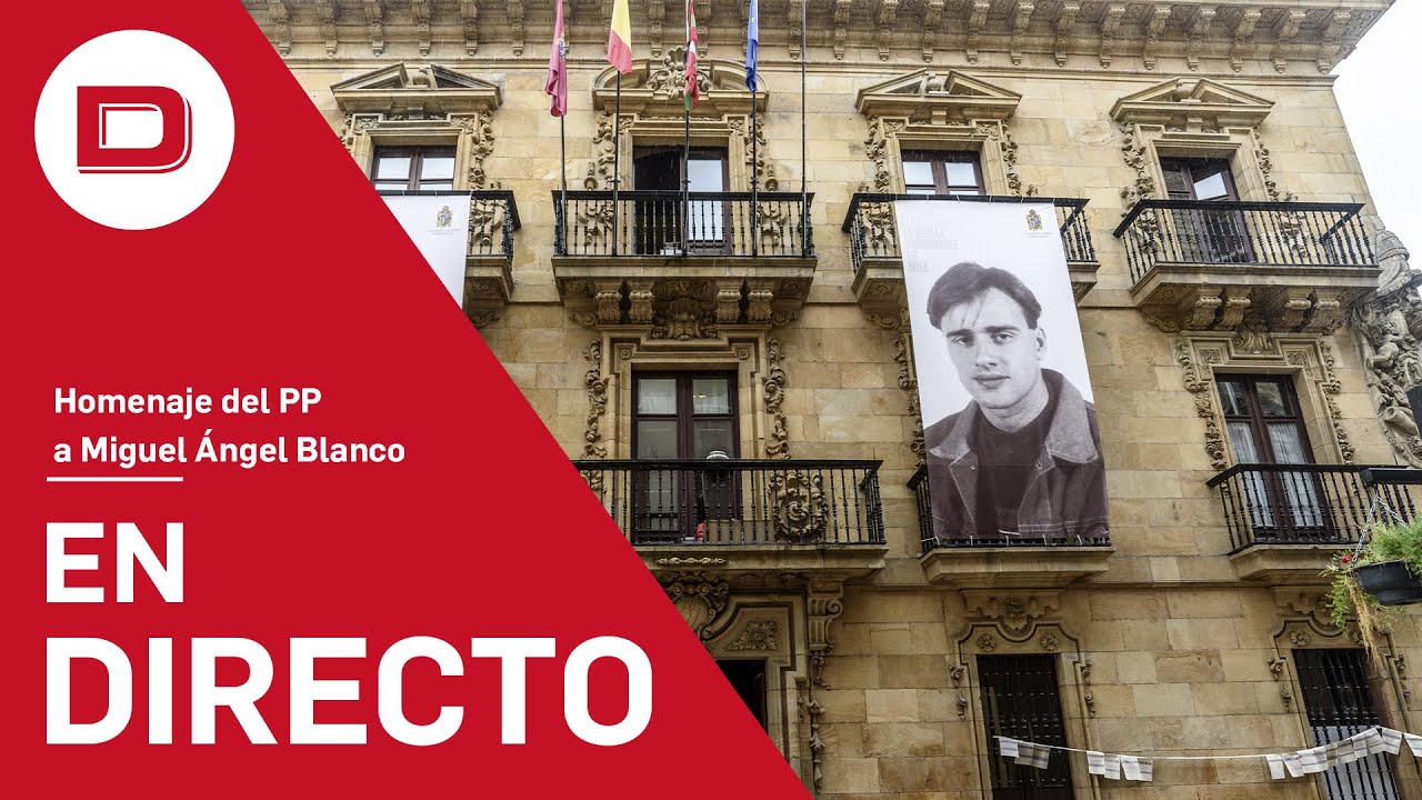 DIRECTO | Aznar y Feijóo, en el homenaje a Miguel Ángel Blanco en Ermua