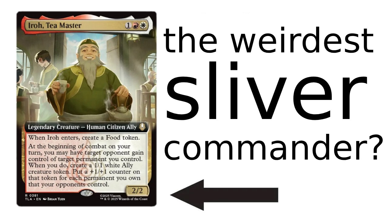 this avatar commander deck uses... slivers?