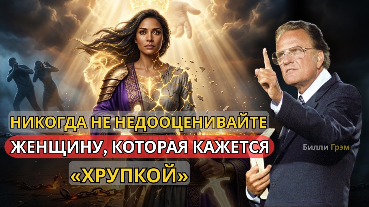 Женщина, которую Бог закалял втайне, пугает тех, кто знал лишь её хрупкую версию! | Билли Грэм