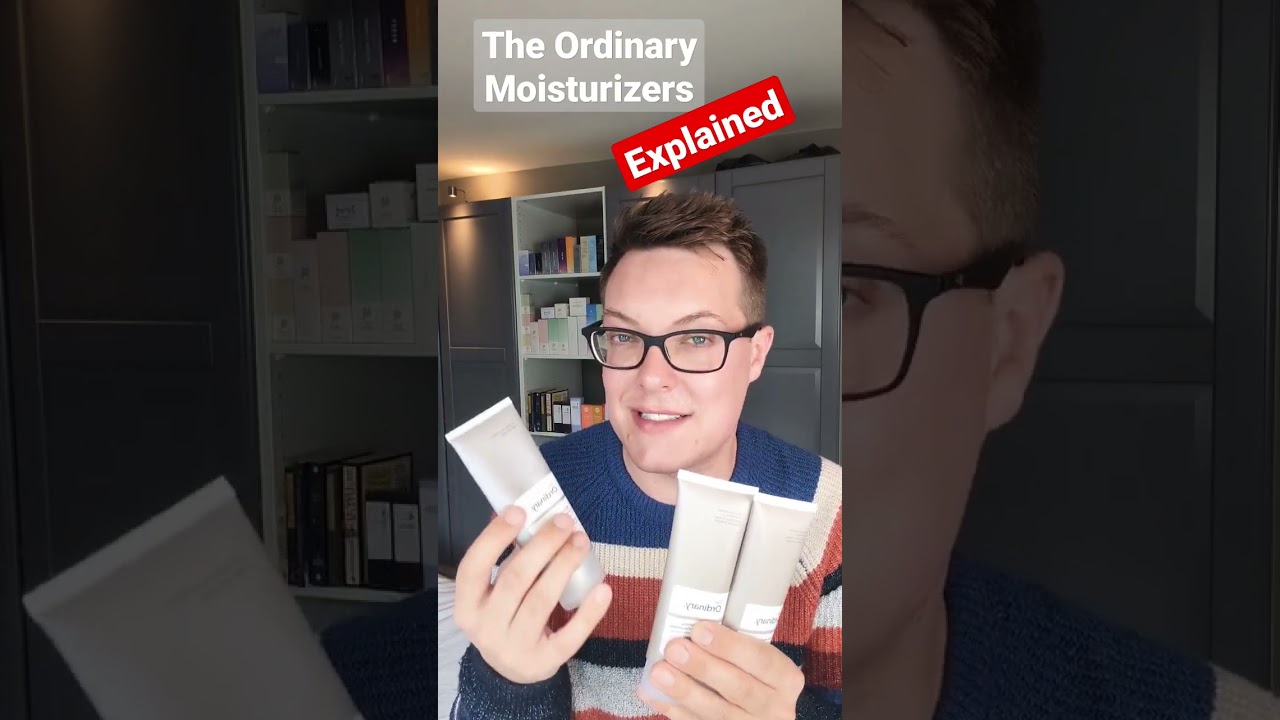 THE ORDINARY MOISTURIZERS EXPLAINED (New Launches) #shorts